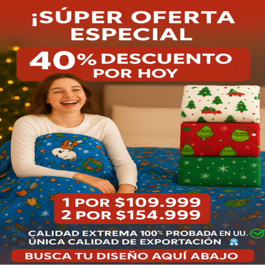 ChuitHome ™ I Cobija Navideña 🎁