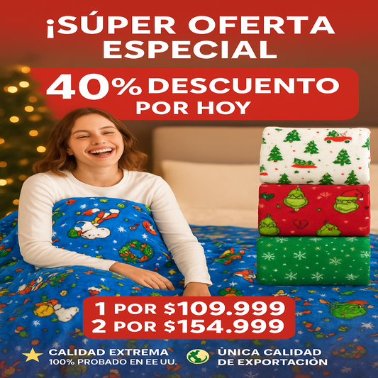 ChuitHome ™ I Cobija Navideña 🎁